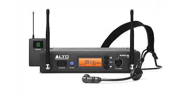 Jual Alto Radius 100 UHF Headset Microphone System FREE